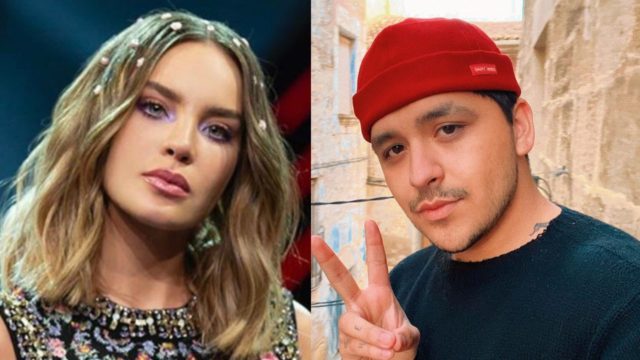 Belinda: Nodal le da un pastelazo y la cantante reacciona molesta