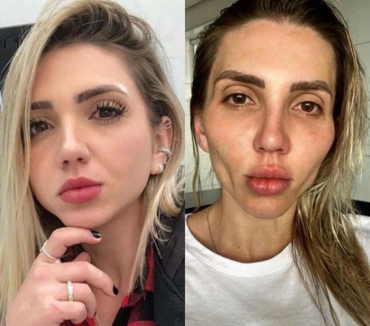 La transformación de la tiktoker brasileña