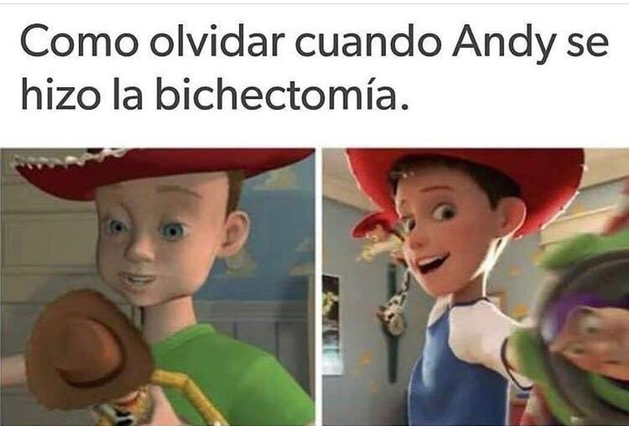 Andy también se hizo la biche