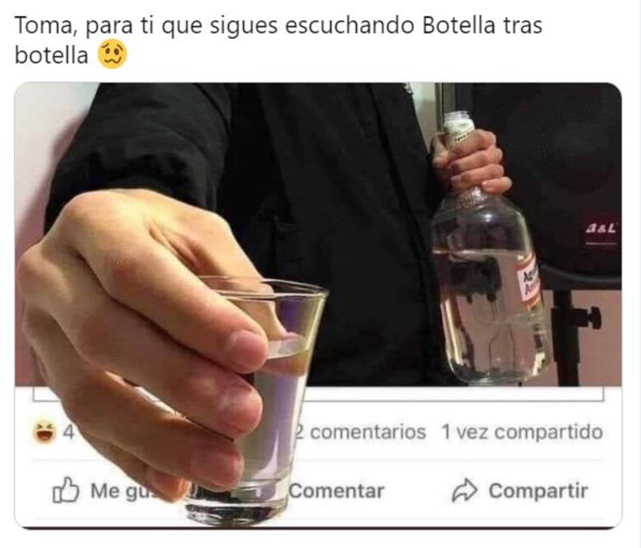 Nodal Gera MX memes botella tras botella
