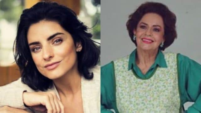 Aislinn Derbez es un clon de su abuela Silvia Derbez
