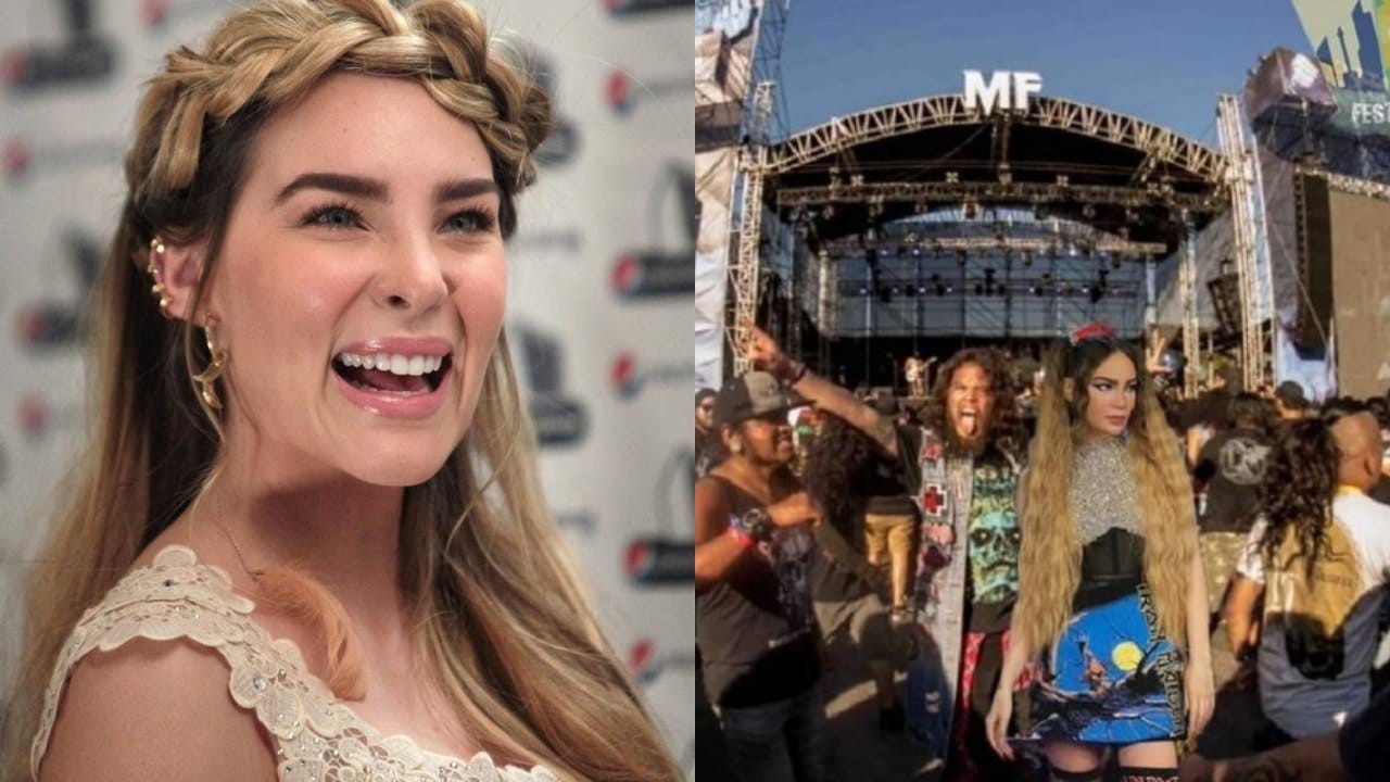 Los 7 mejores memes de Belinda y su outfit de Iron Maiden