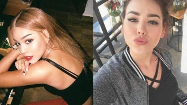Danna Paola confiesa a sus fans que está feliz y enamorada