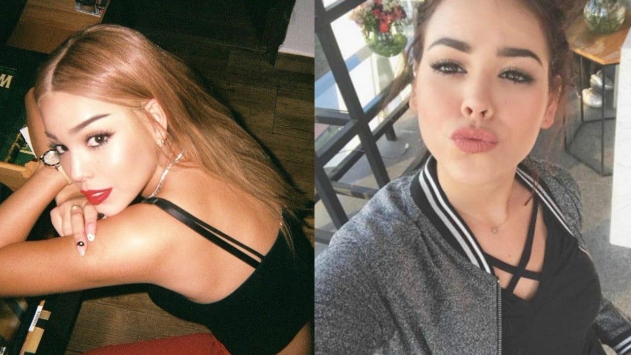 Danna Paola confiesa a sus fans que está feliz y enamorada