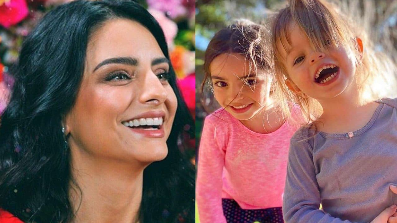 Aislinn Derbez conmovida por la amistad de su hija y hermana