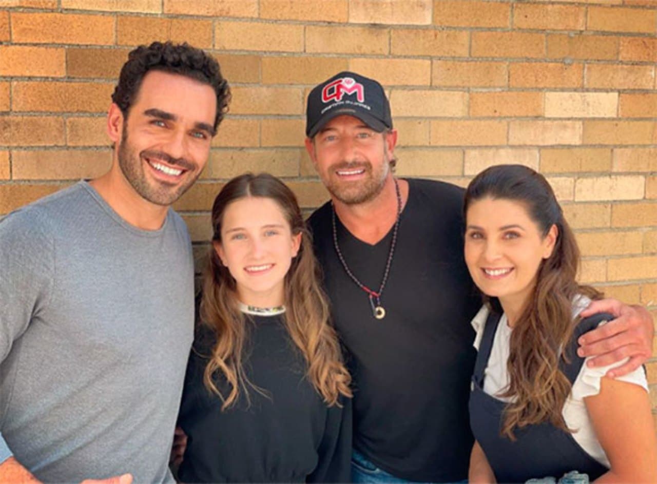 Elissa Marie y su padre ficticio Marcus Ornellas
