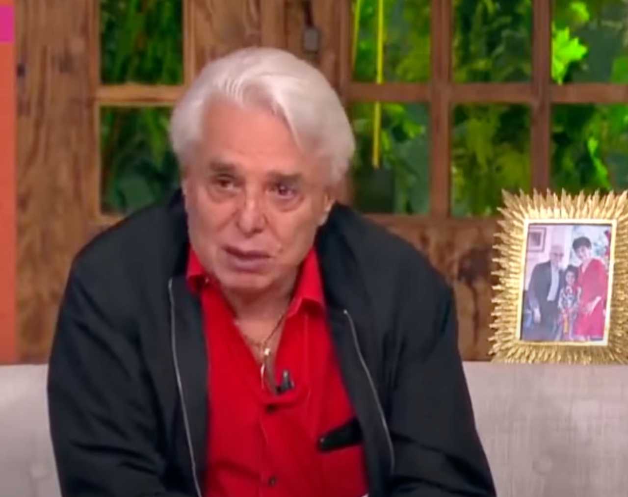 Enrique Guzmán llora en Ventaneando