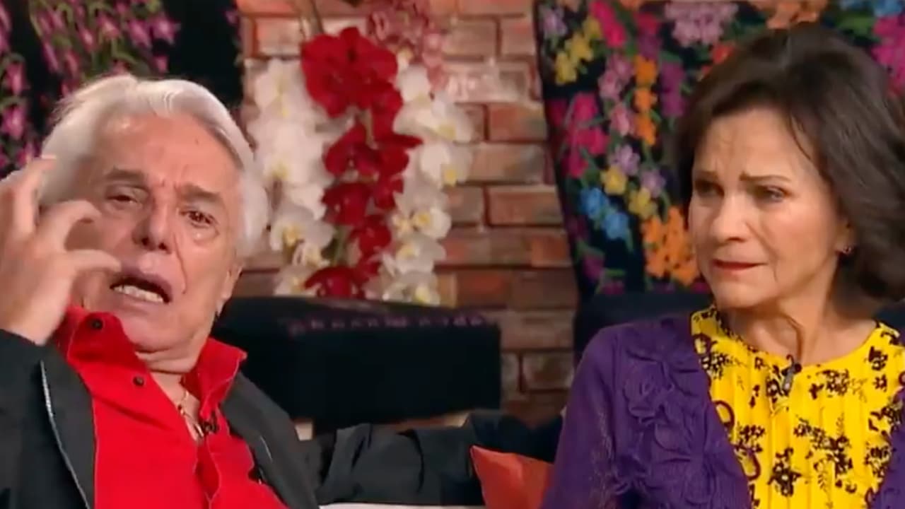 Enrique Guzmán llora en vivo con Pati Chapoy