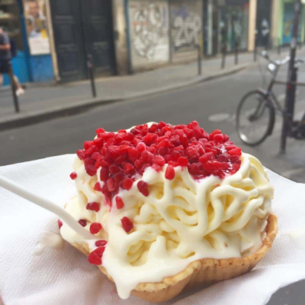 Un helado de pasta