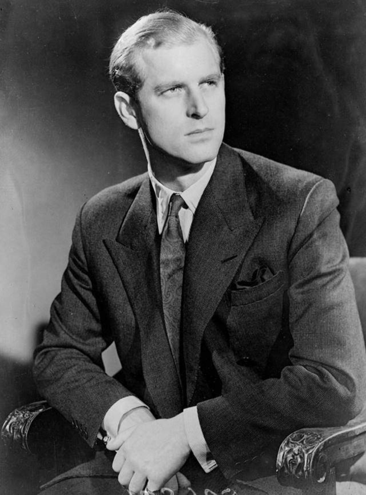 Principe Felipe de Edimburgo joven