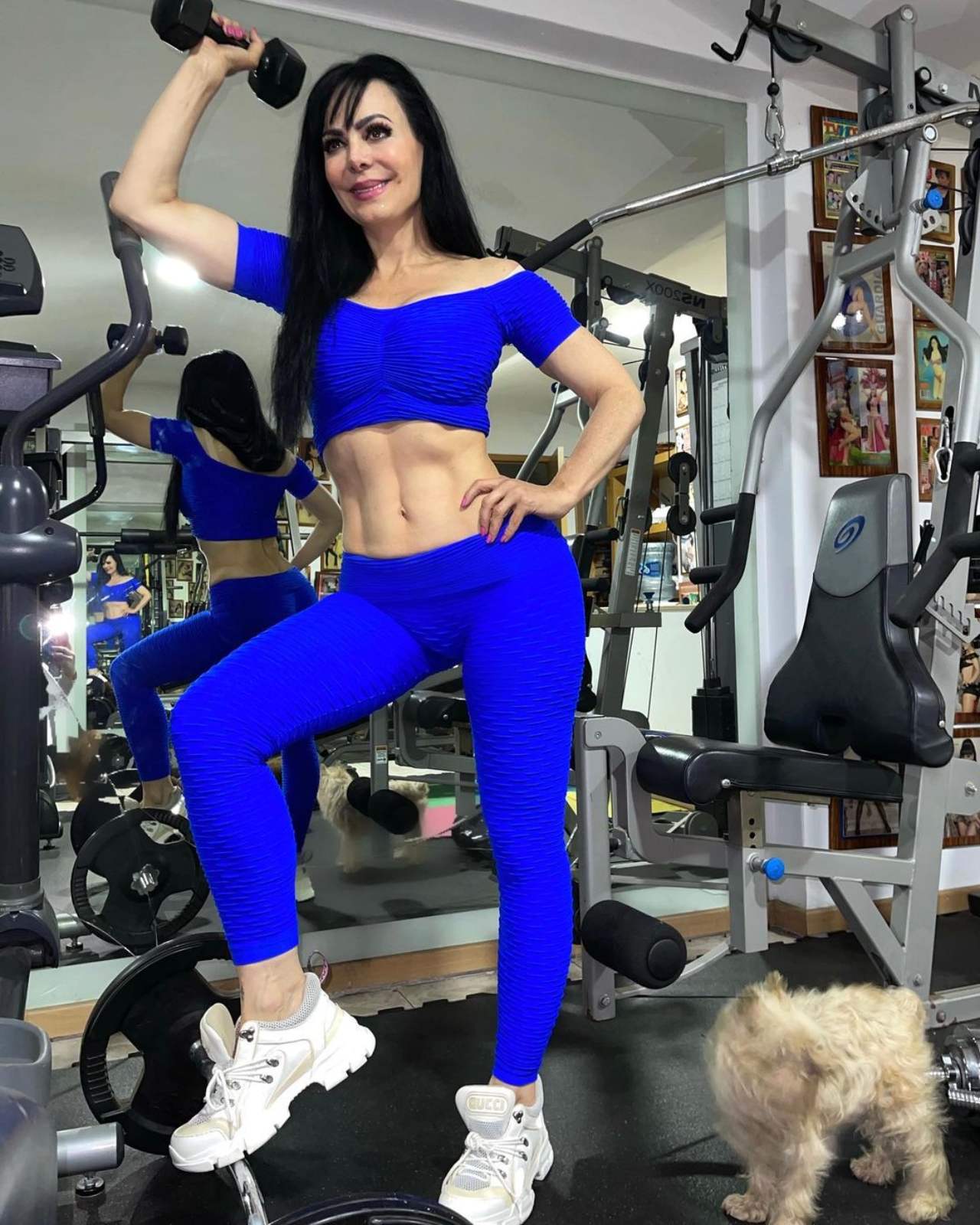 Maribel Guardia sorprende con sus abs de acero