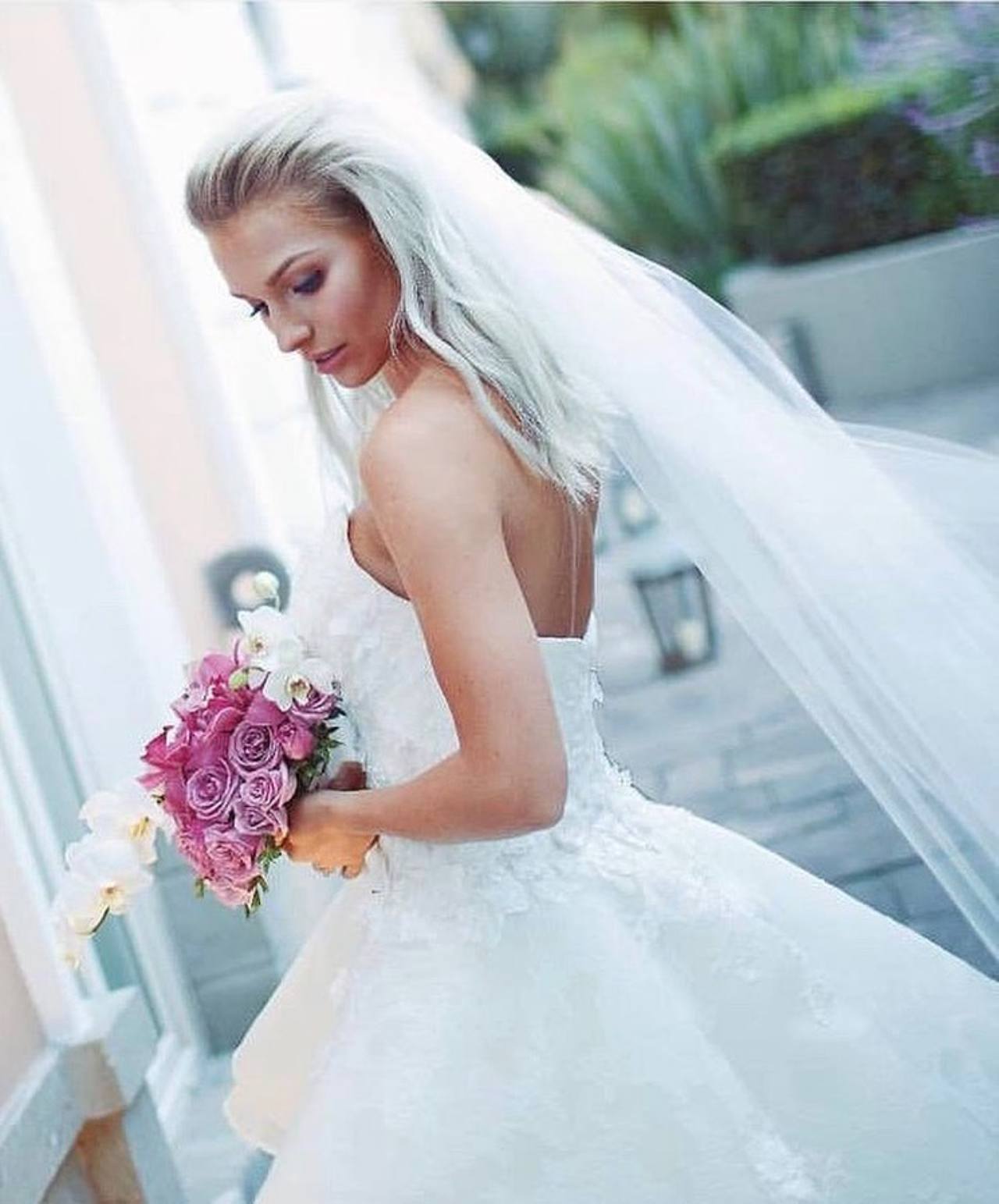 El vestido de novia de Irina Baeva