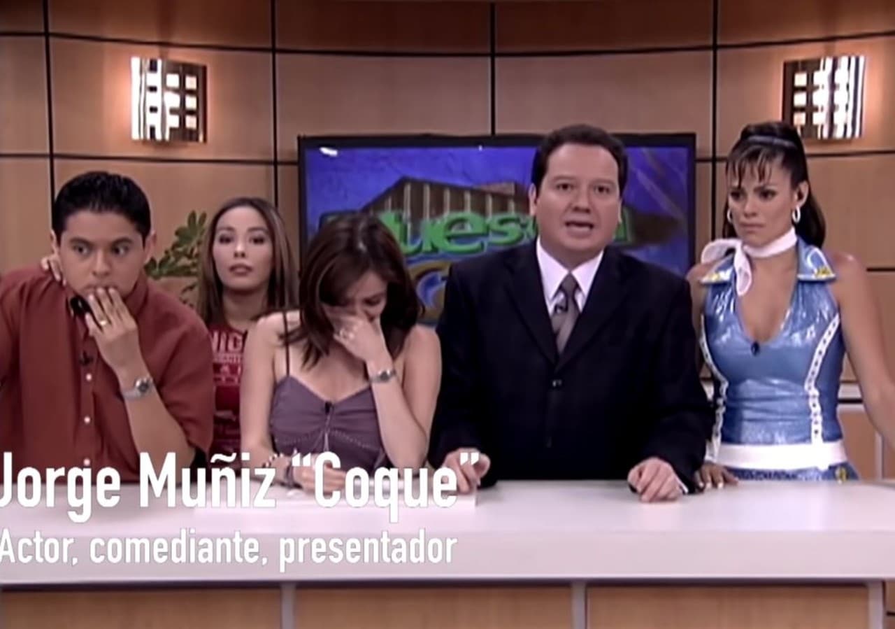 Jorge Muñiz anuncia en vivo la muerte de Mariana Levy