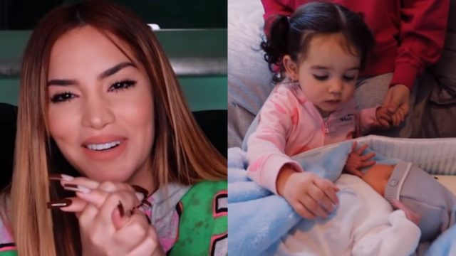Kimberly Loaiza comparte el tierno momento en que Kima conociÃ³ a Juanito