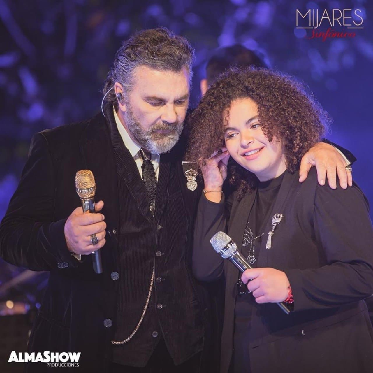Lucero Mijares en su debut con Mijares