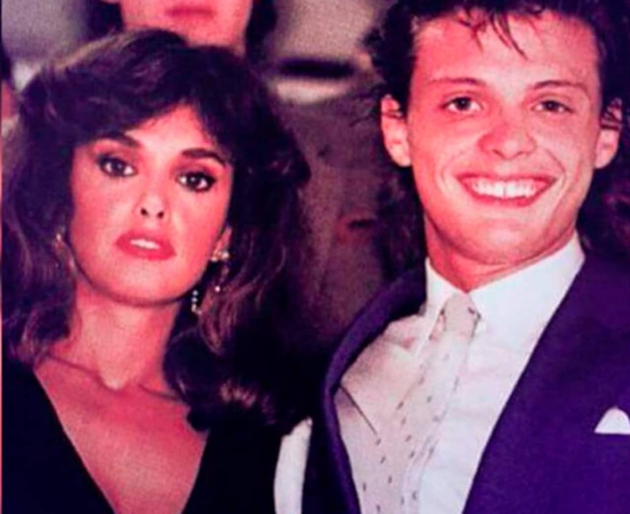 Luis Miguel y Lucia Mendez jovenes