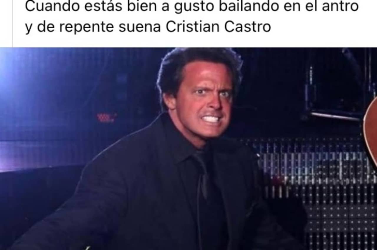 luis miguel enojado cristian castro meme