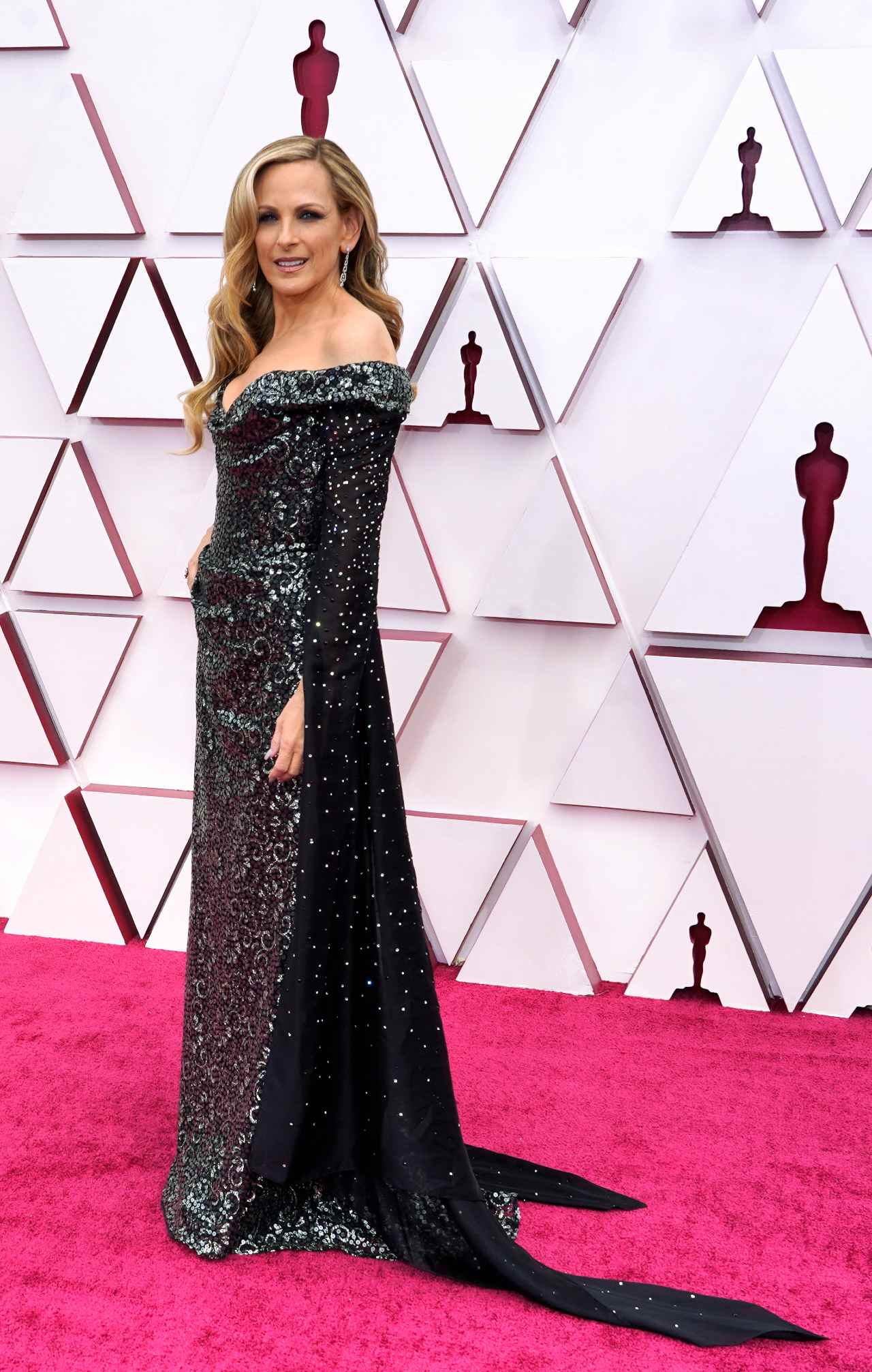Marlee Matlin premios oscar 2021 alfombra roja