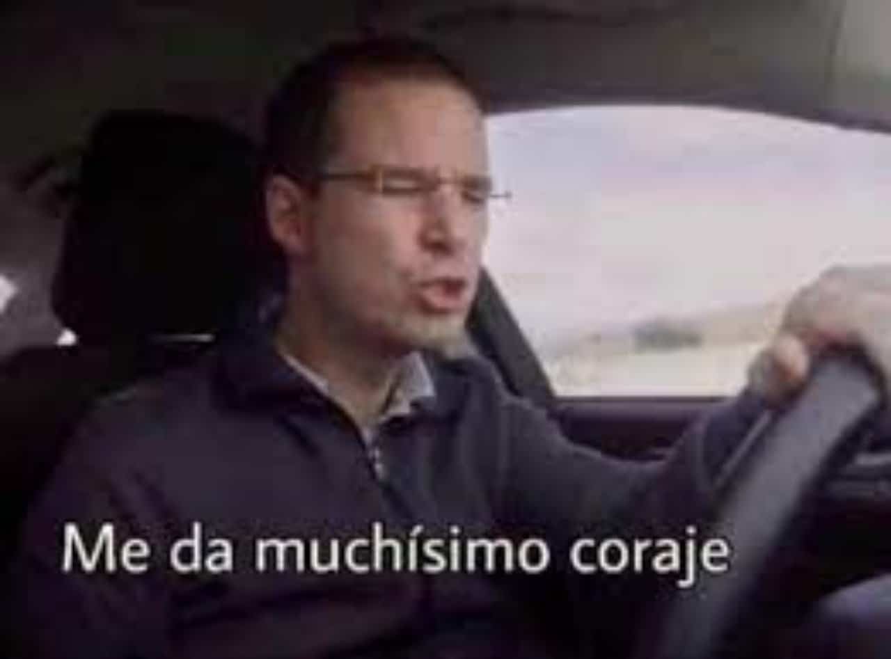 Hasta a Anaya le dio coraje