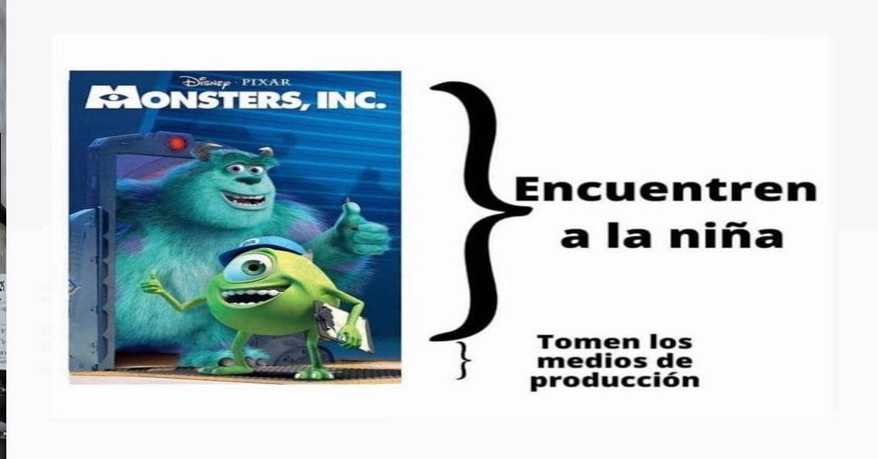 Memes de corchetes o la rayita con Monsters Inc