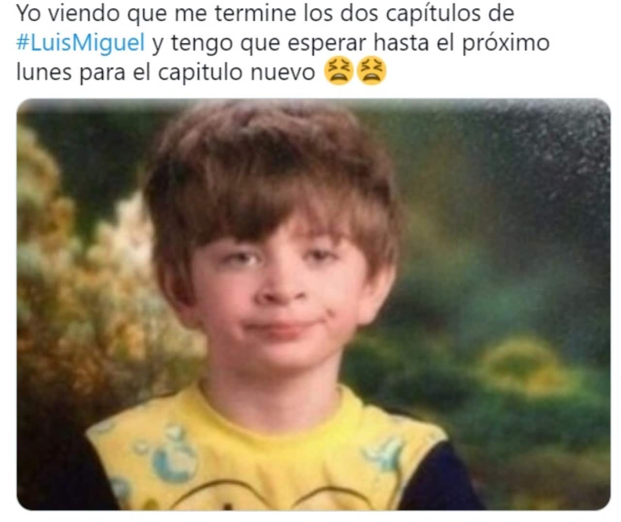 Meme luis miguel la serie niño