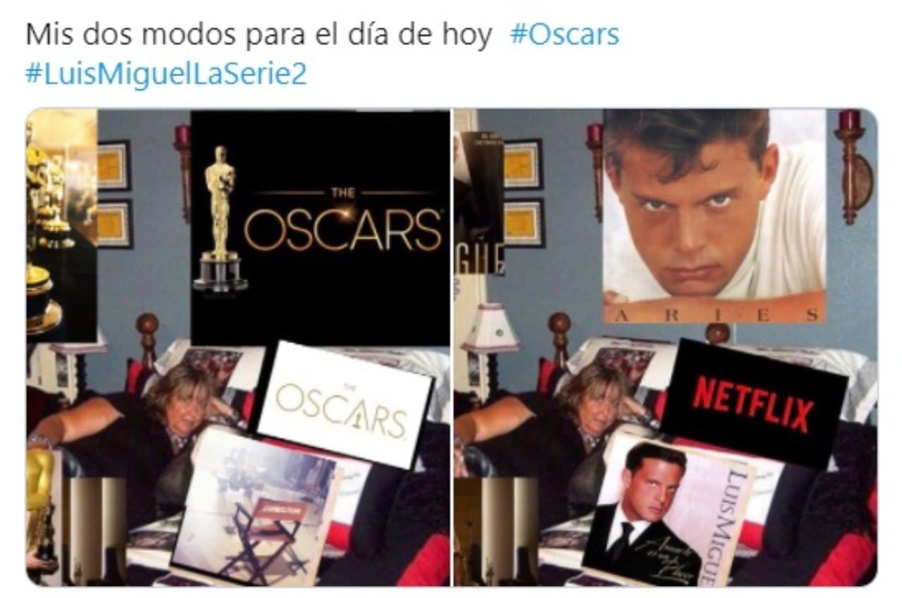 meme oscars y luis miguel la serie