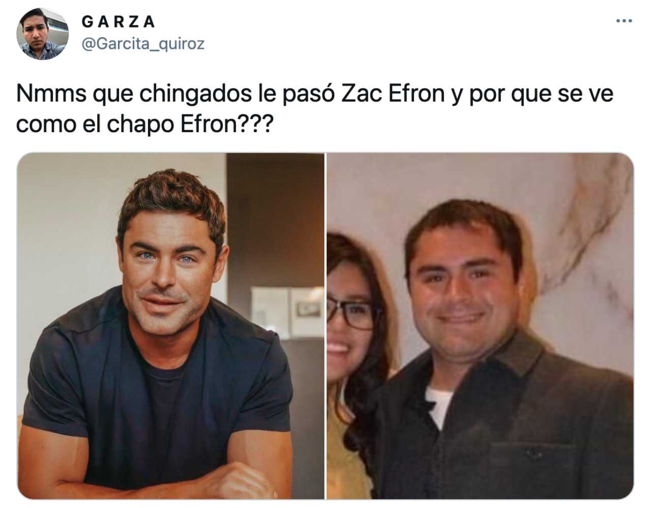 Memes de Zac Efron y su cambio de rostro