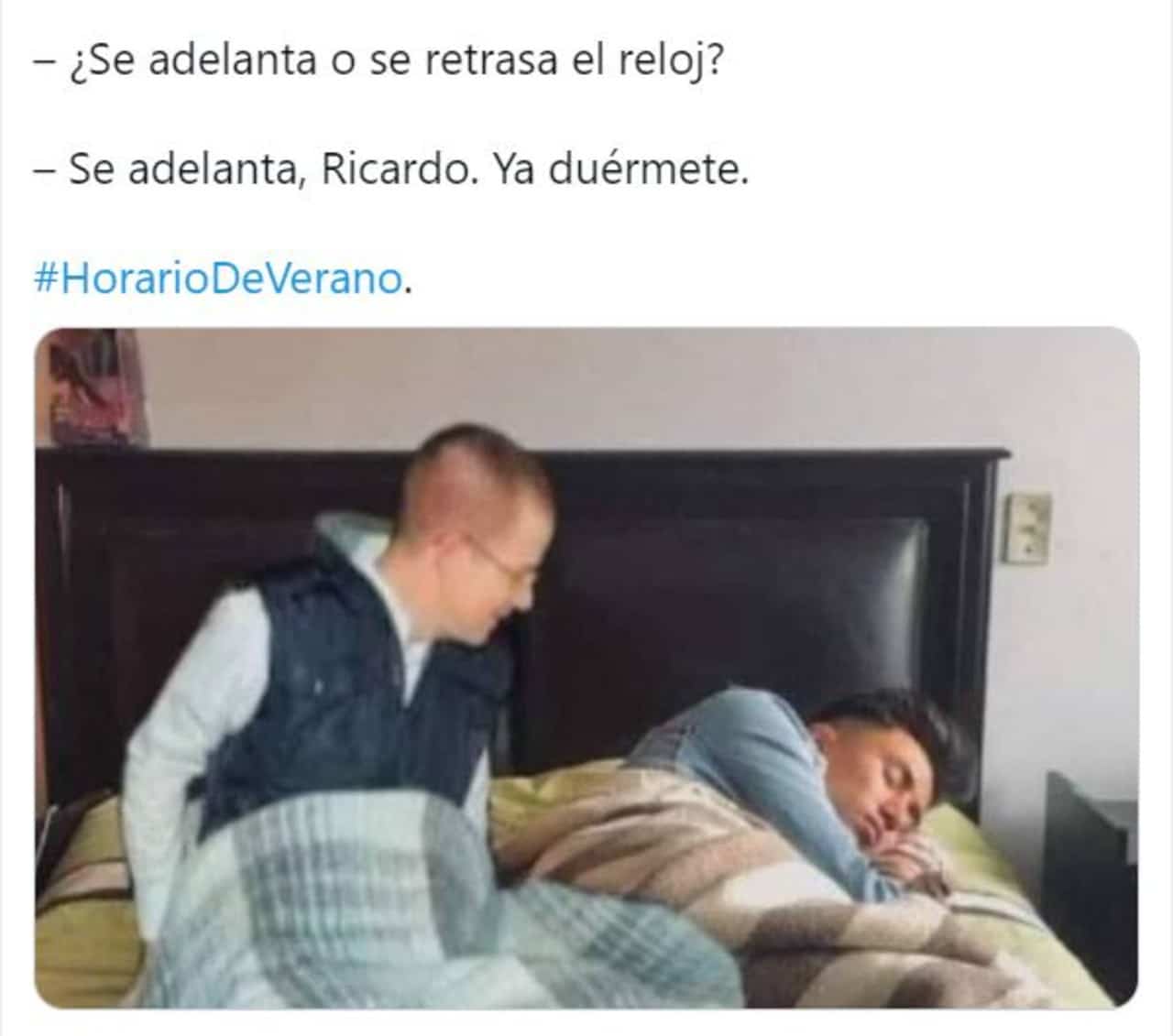 memes viral cambio horario verano 2021