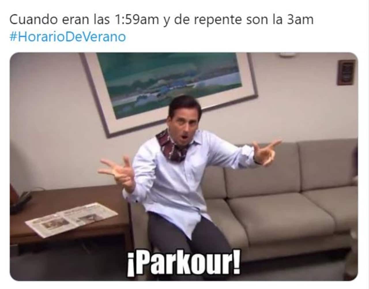 memes cambio de horario de verano 2021