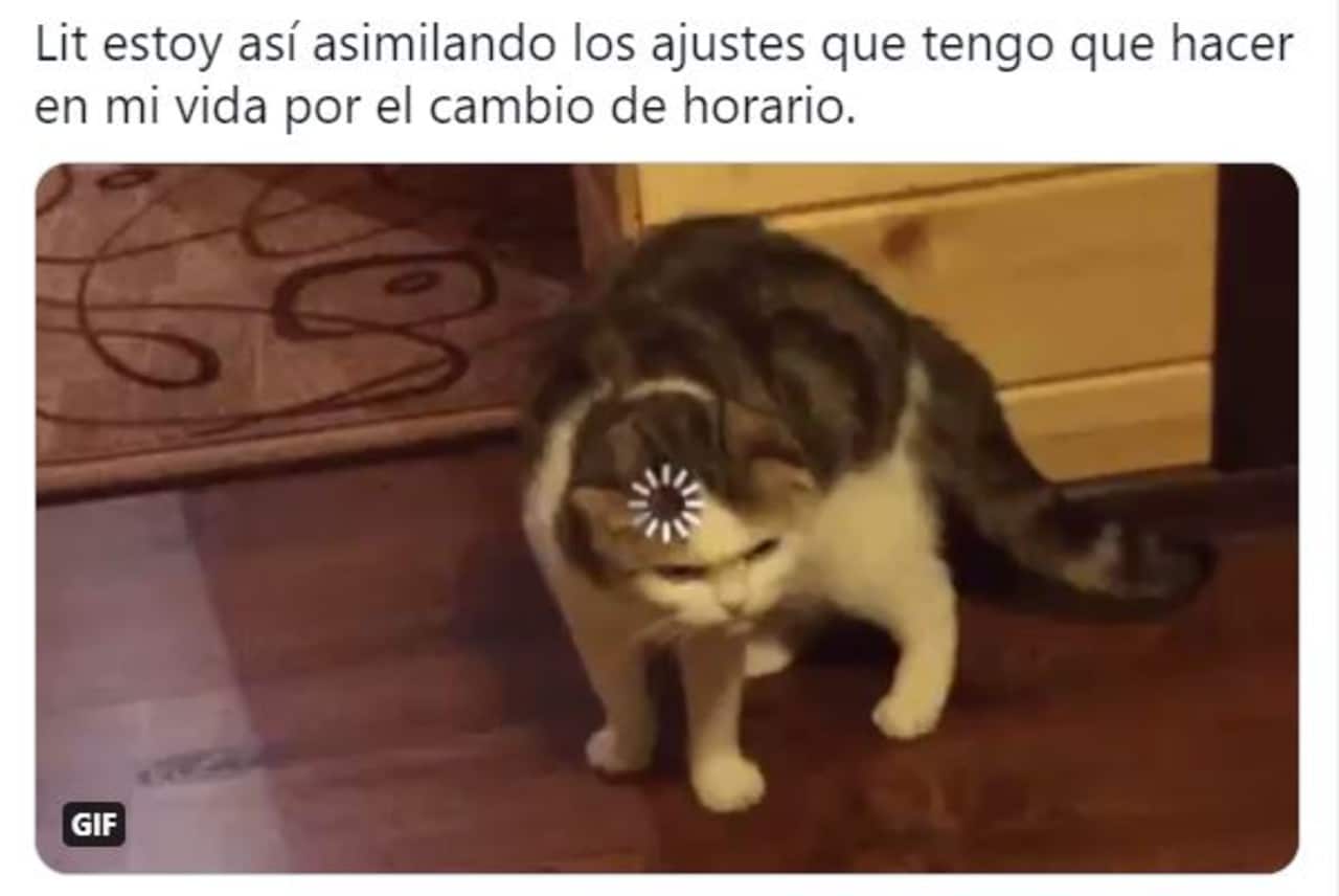memes cambio de horario verano