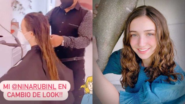 Nina Rubín, hija de Andrea Legarreta conquista con nuevo look
