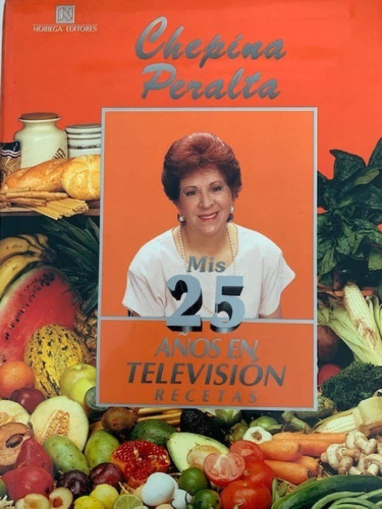 Chepina Peralta, 25 años en televisión