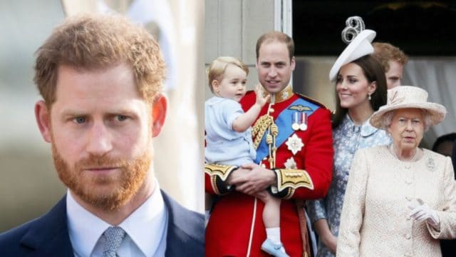 Principe Harry familia real juntos