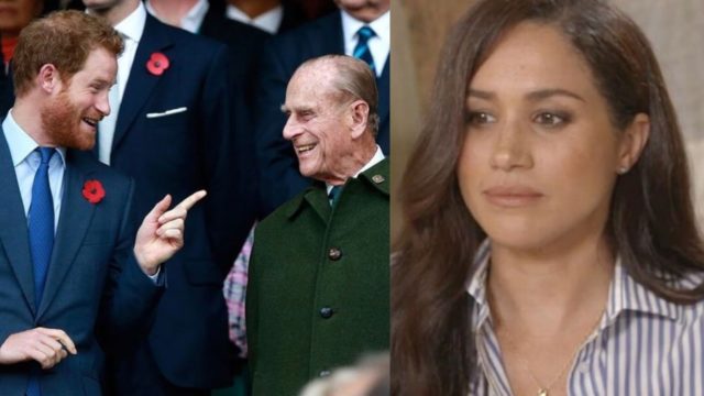Principe Harry principe felipe y meghan markle