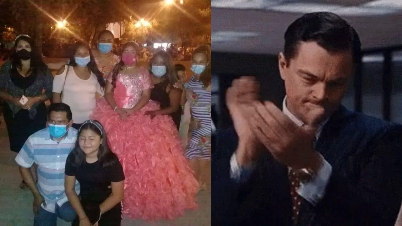Quinceañera comparte su fiesta con migrantes
