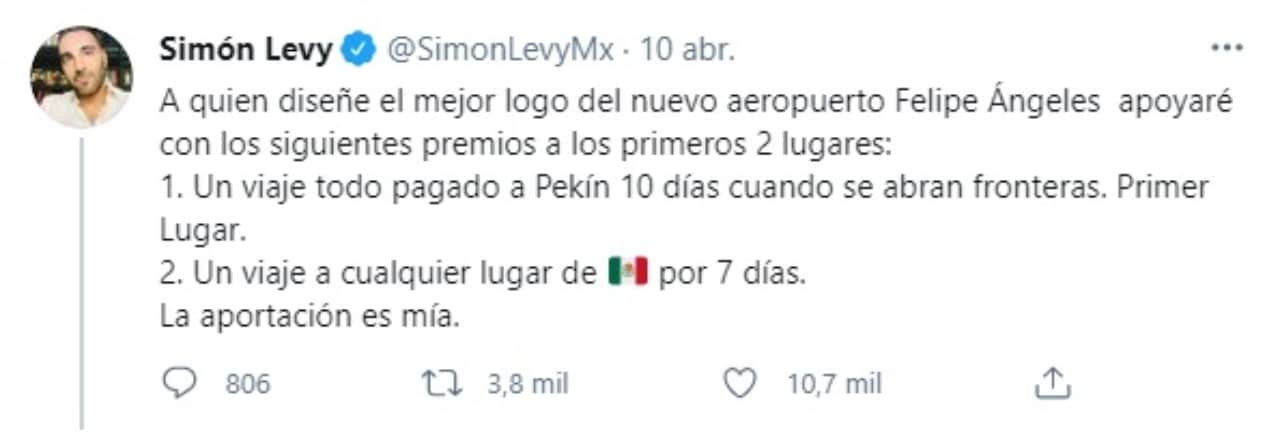 Premios ganadores diseño logo aeropuerto