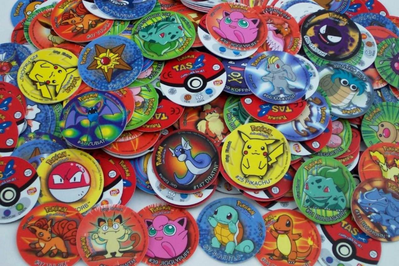 Los tazos de la infancia