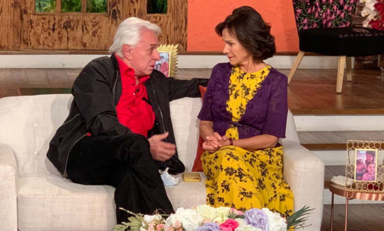 Enrique Guzmán llora y casi se desmaya