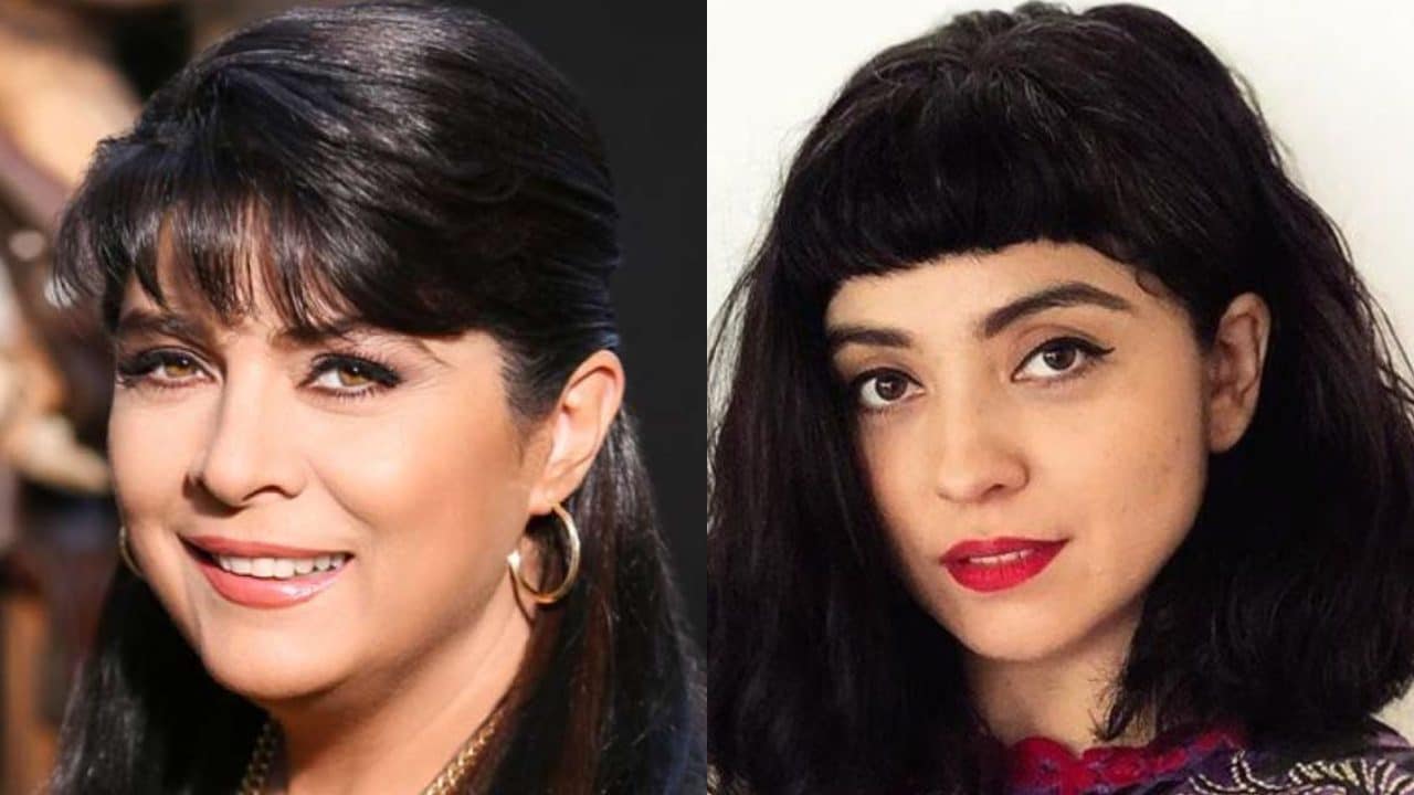 Victoria Ruffo comparte foto de joven donde luce idéntica a Mon Laferte