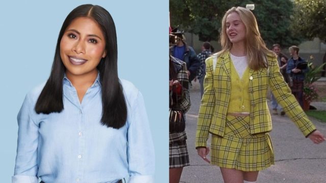 Yalitza Aparicio en mini falda como Clueless