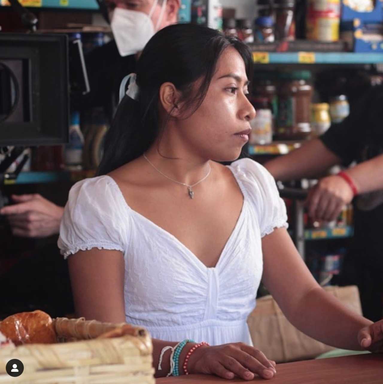 Yalitza Aparicio con su look para Presencias
