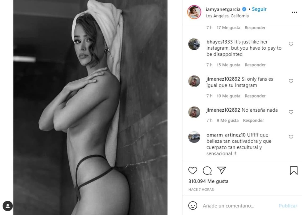 Yanet García críticas misóginas onlyfans
