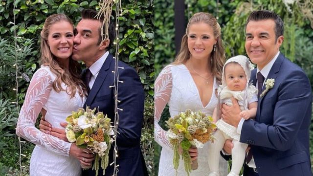Adrián Uribe confirma que se casó con Thuany Martins con fotos inéditas de la boda