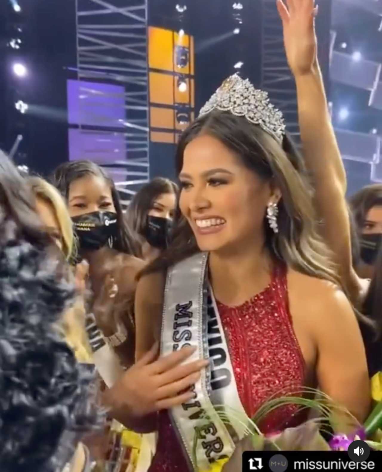Andrea Meza gana Miss Universo 2021
