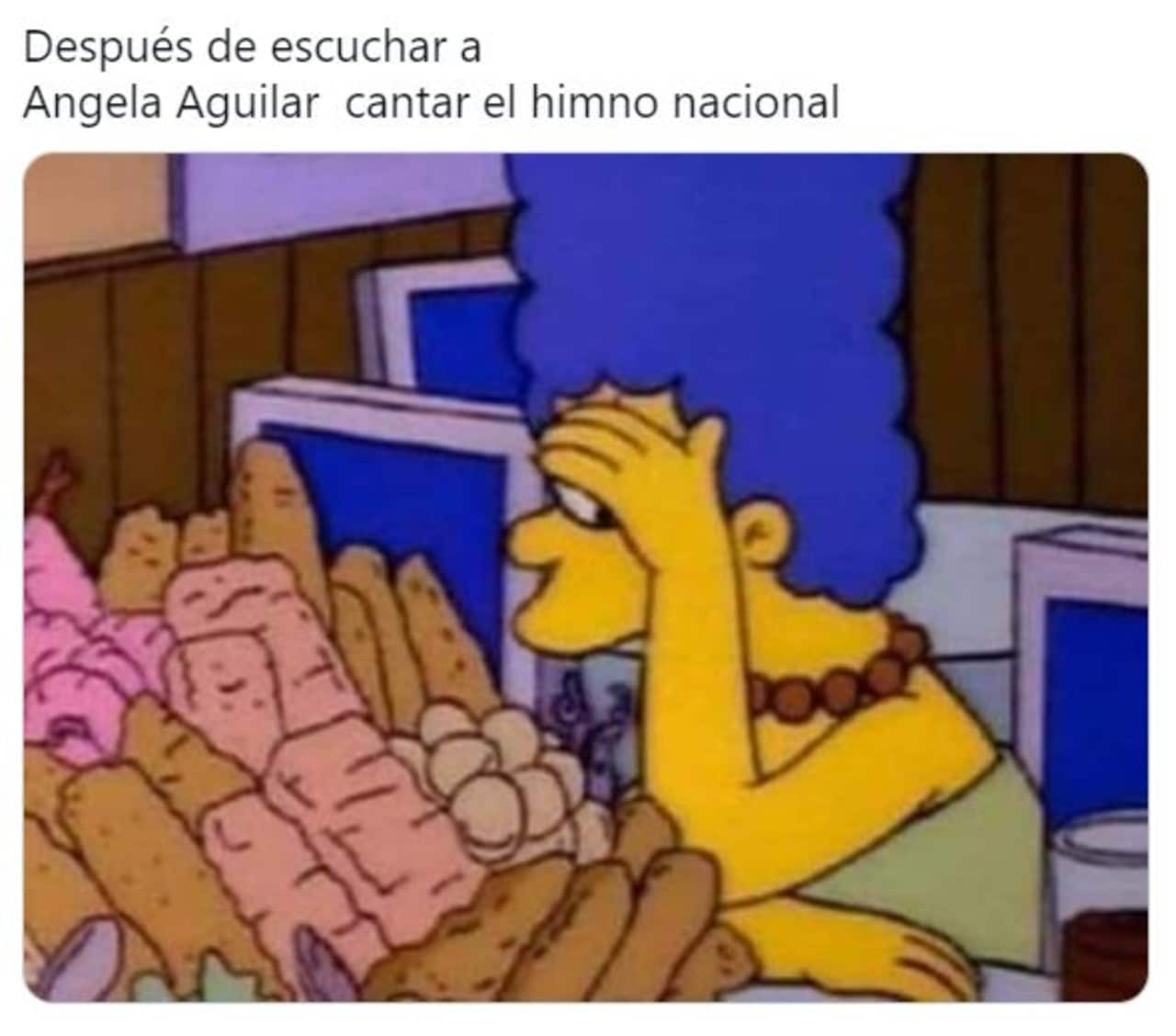 Memes de Ángela Aguilar himno nacional pelea
