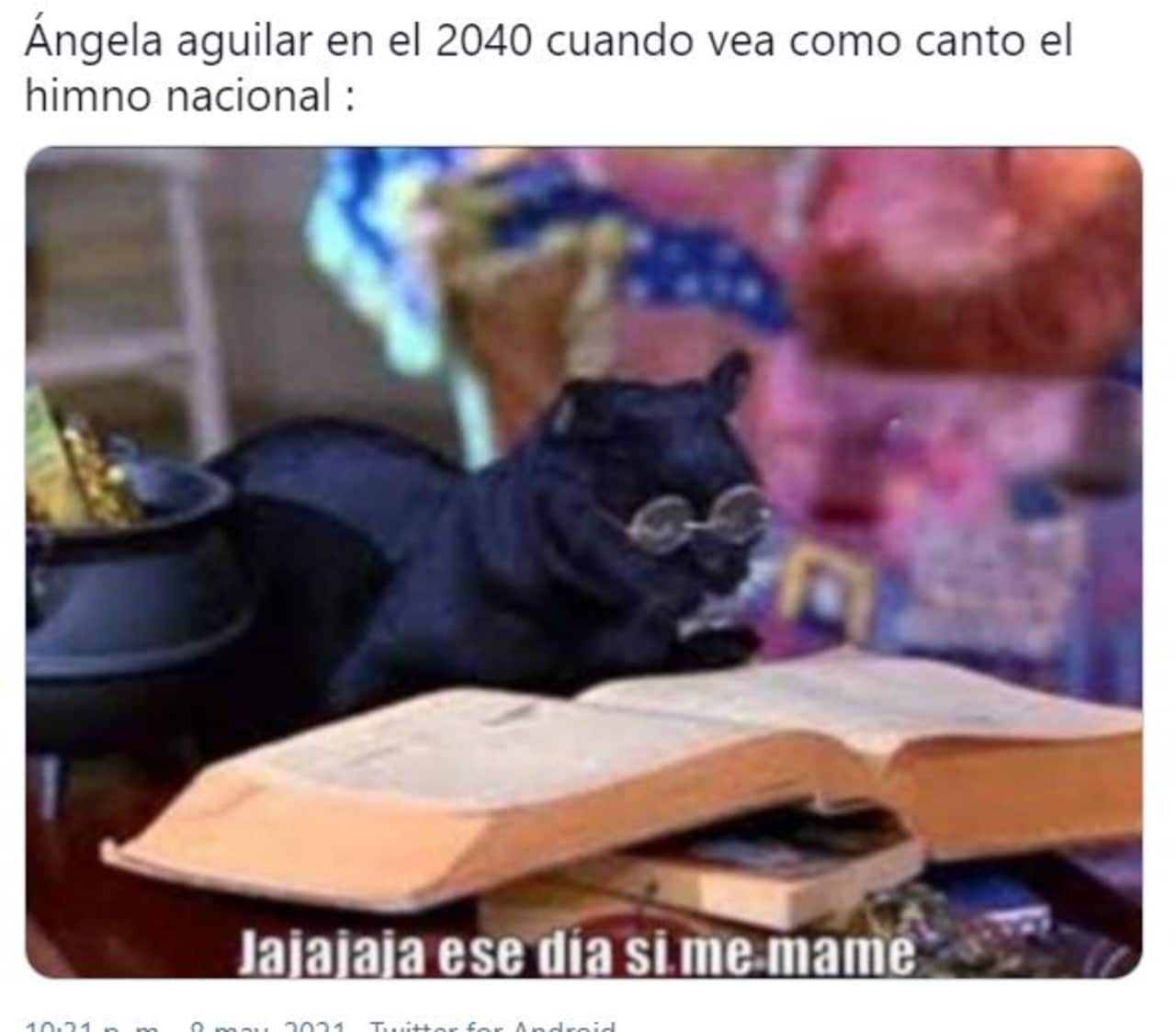 Ángela Aguilar memes himno