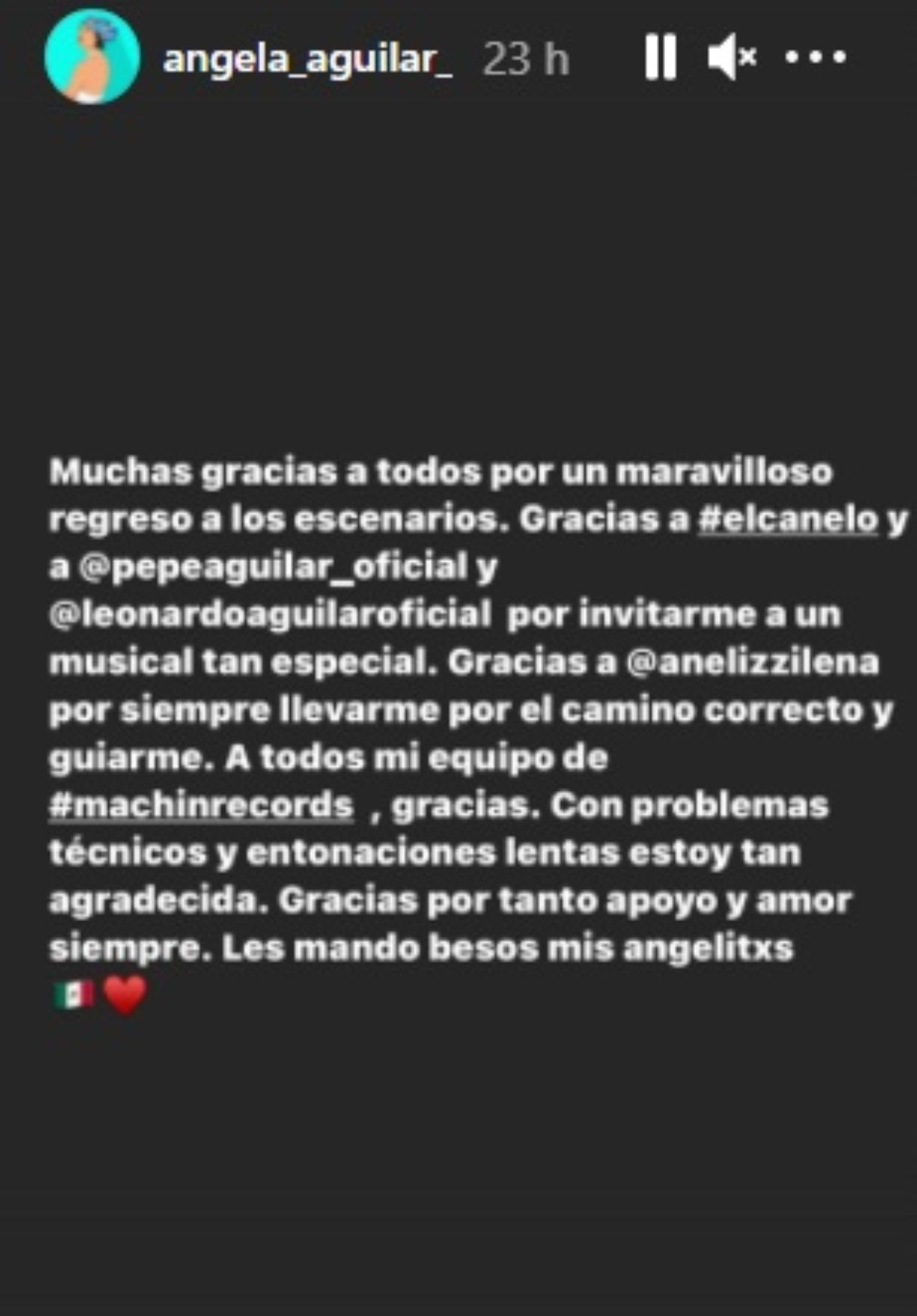 Angela Aguilar responde criticas cantar Himno