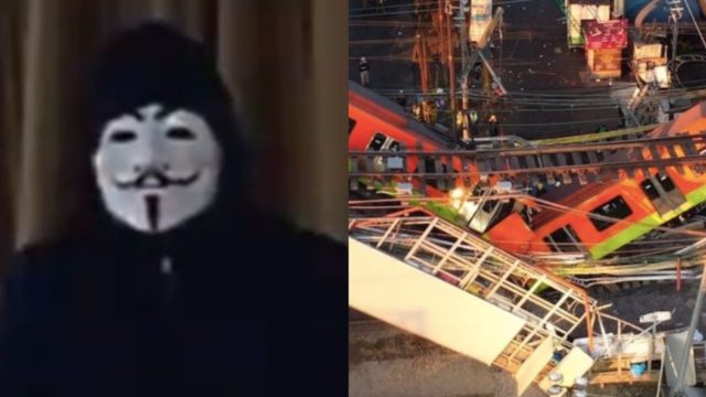 Anonymous asegura que cobrarÃ¡ venganza por la LÃ­nea 12 del metro