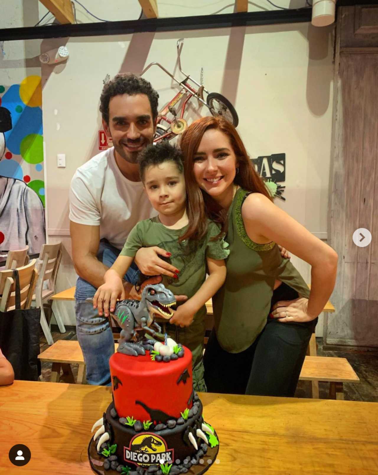 Ariadne Díaz organiza fiesta vegana para su hijo
