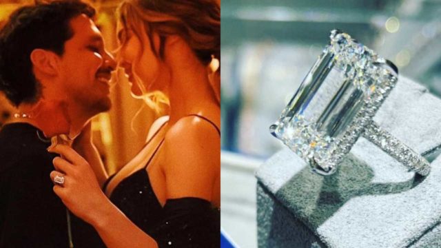 Belinda Nodal anillo compromiso precio 3 millones de dÃ³lares